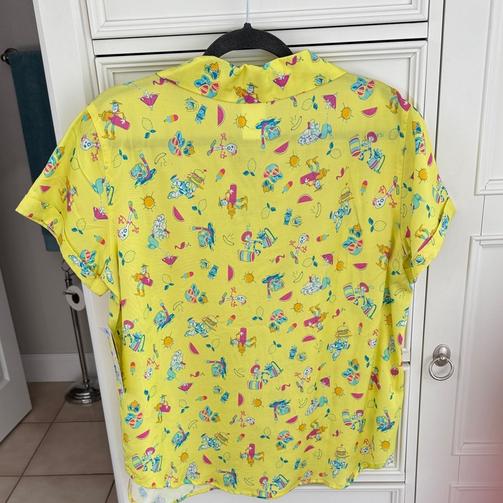 Disney Vibrant Yellow Character Shirt - Picture 7 of 9